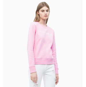 Calvin Klein dámská růžová mikina Crew - M (685)